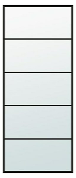 Diamond Doors Vrtljiva steklena vrata Black Lines (Š x V: 828 x 1.984 mm, Kaljeno varnostno steklo (ESG))