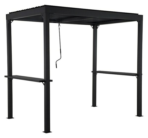 Sunfun Melina Paviljon za žar (Š x G: 250 x 160 cm, Barva ogrodja: Antracitne barve, Aluminij)