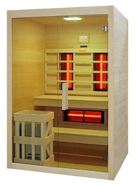 Sanotechnik IR kabina in finska savna Twincombi (Do x Š x V: 120 x 130 x 200 cm, 4.600 W)
