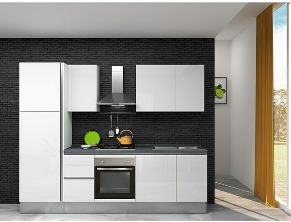 Marinelli Cucine Kuhinjski komplet Giulia (Širina: 275 cm, Z električnimi napravami, Leva)