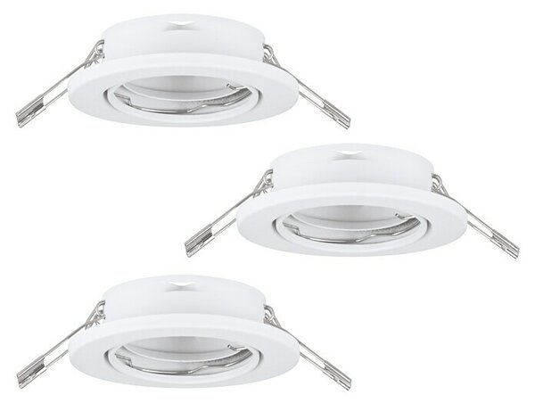 Eglo LED vgradna svetilka Agulo (Premer: 86 mm, Bela)