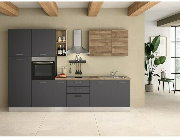 Marinelli Cucine Predsestavljena kuhinja Vega (Širina: 315 cm, Z električnimi napravami)