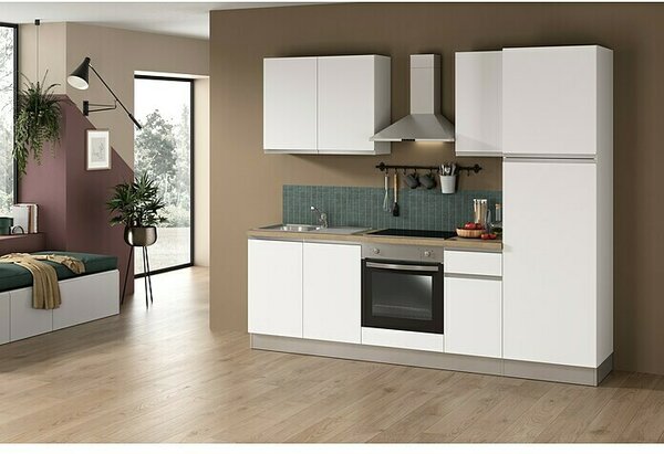 Marinelli Cucine Predsestavljena kuhinja Luce (Širina: 250 cm, Z električnimi napravami)