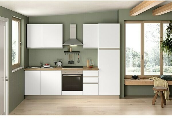 Marinelli Cucine Predsestavljena kuhinja Luce (Širina: 270 cm, Z električnimi napravami, Korito na levi)
