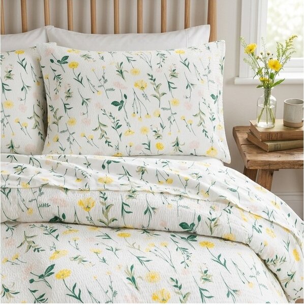 Posteljnina krep Bloom EMI