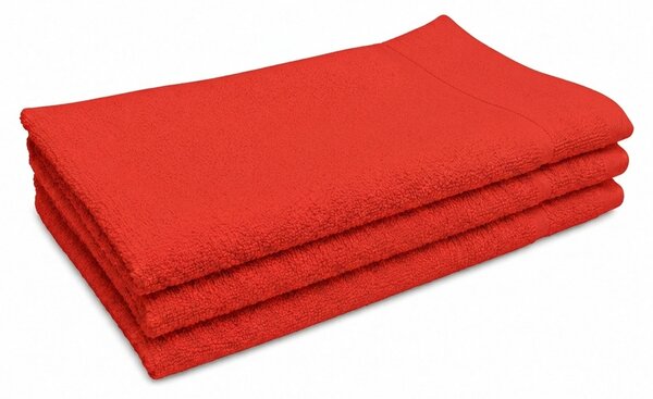 Brisača Classic mala rdeča 30x50 cm, 100% bombaž