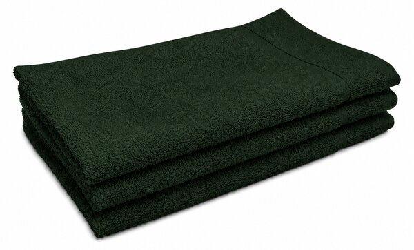 Brisača Classic mala temno zelena 30x50 cm, 100% bombaž