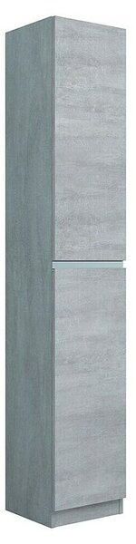 Marinelli Cucine Visoka omarica Greta (Do x Š x V: 34 x 35 x 189 cm, beton siva)