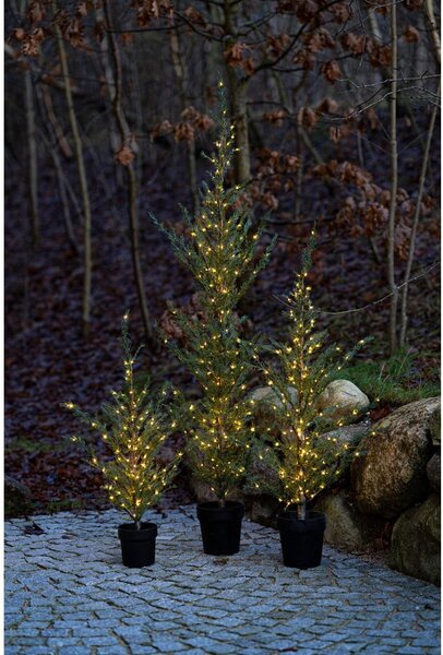 Zelena zunanja svetlobna dekoracija ø 45 cm Milas – Sirius