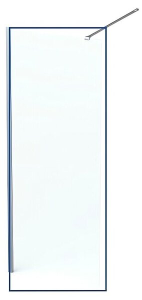 Sanotechnik Tuš stena Walk In (Š x V: 90 x 200 cm, Prozorna)