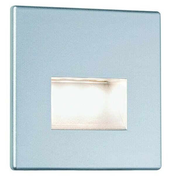 Paulmann LED vgradna svetilka Edge (Š x V: 5 x 80 mm, Toplo bela, Krom)