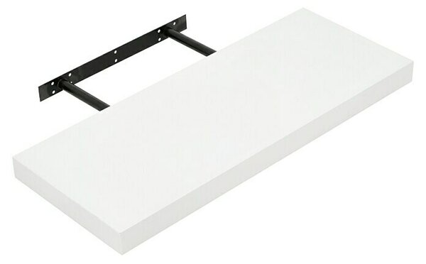 Regalux Stenska polica XL4 (Do x Š x V: 23,5 x 60 x 3,8 cm, Bele barve, Nosilnost: 12 kg)