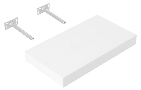 Dolle Stenska polica Big Boy (Do x Š x V: 44,5 x 25 x 5 cm, Bele barve, Nosilnost: 30 kg)
