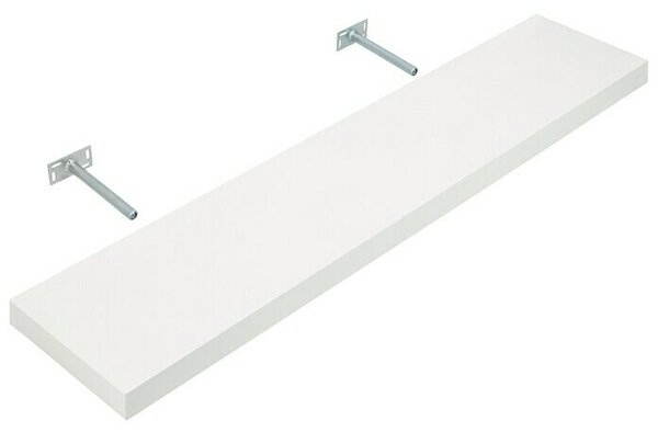 Dolle Stenska polica Big Boy (Do x Š x V: 115 x 25 x 5 cm, Bele barve, Nosilnost: 30 kg)