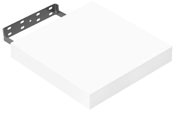 Regalux Stenska polica XL4 (Do x Š x V: 23,5 x 24 x 3,8 cm, Bele barve visoki sijaj, Nosilnost: 5 kg)