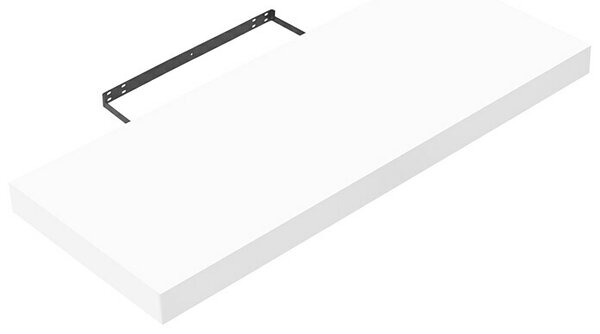 Regalux Stenska polica XL4 (Do x Š x V: 23,5 x 60 x 3,8 cm, Bele barve visoki sijaj, Nosilnost: 12 kg)
