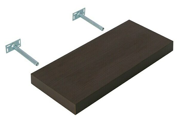 Dolle Stenska polica Big Boy (Do x Š x V: 57 x 25 x 5 cm, Rjave barve, Nosilnost: 30 kg)