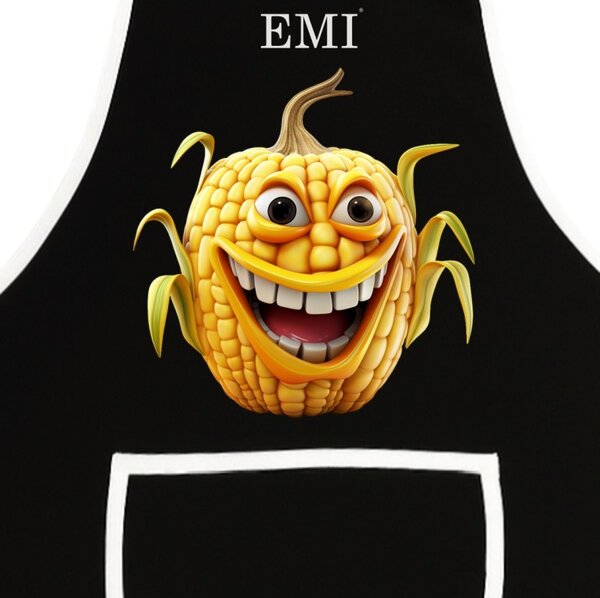 Kuhinjski predpasnik Corny EMI, črna