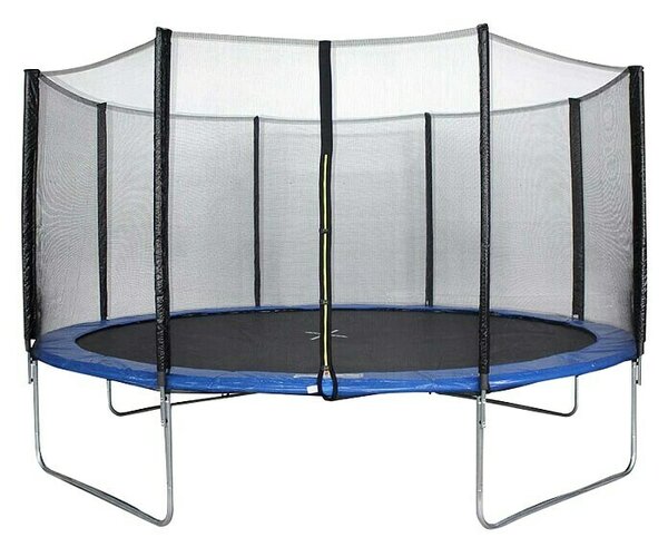 Trampolin z zaščitno mrežo (Premer: 397 cm)