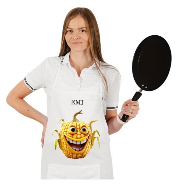 Kuhinjski predpasnik Corny EMI, Bela
