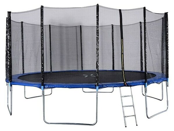 Trampolin z zaščitno mrežo (Premer: 488 cm)