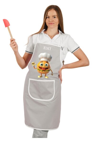 Kuhinjski predpasnik Burger EMI, Siva