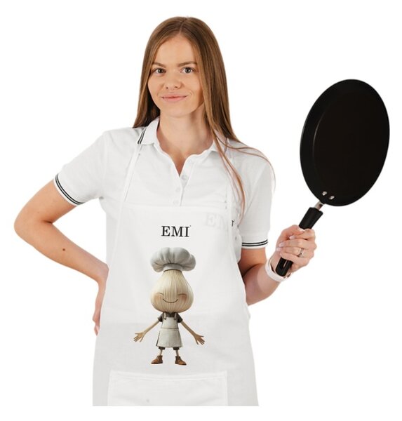 Kuhinjski predpasnik Garlico EMI, Bela