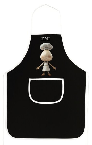 Kuhinjski predpasnik Garlico EMI, črna