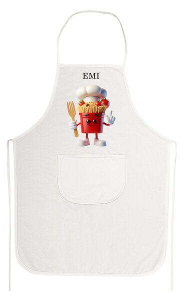 Kuhinjski predpasnik Pasta EMI, Bela