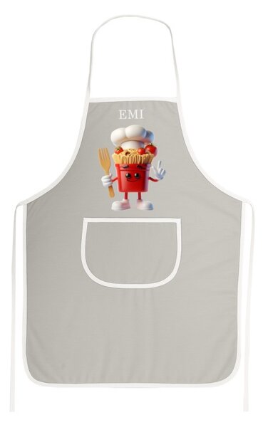 Kuhinjski predpasnik Pasta EMI, Siva