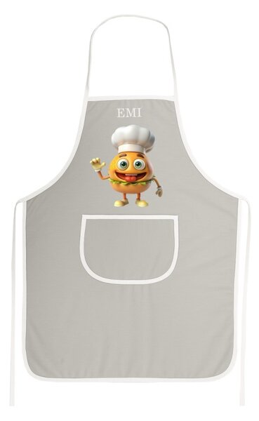 Kuhinjski predpasnik Burger EMI, Siva
