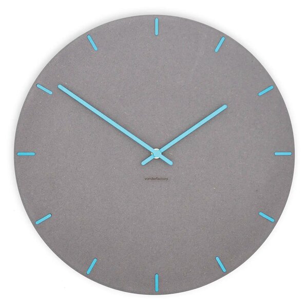 Stenska ura Luxhora Pura Circ Light Grey 11 barv kazalcev