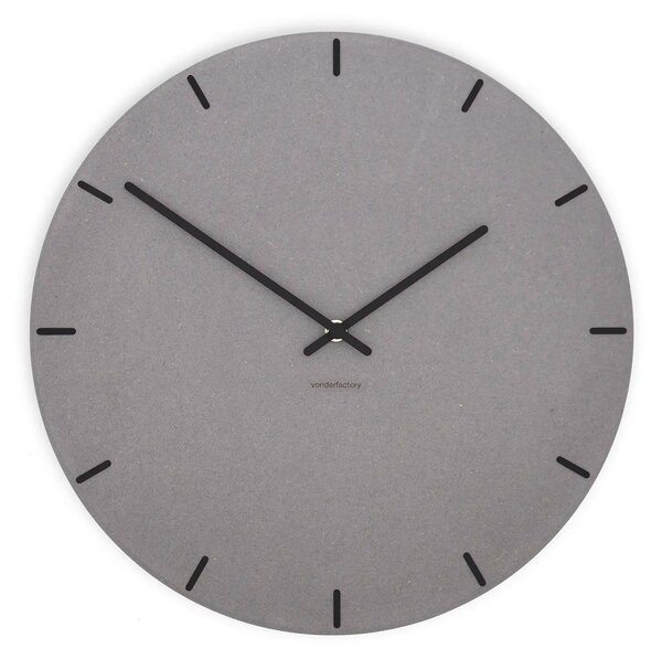 Stenska ura Luxhora Pura Circ Light Grey 11 barv kazalcev