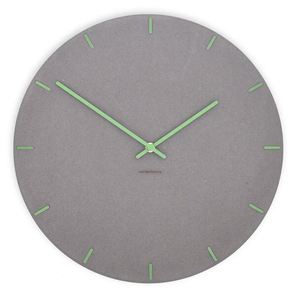 Stenska ura Luxhora Pura Circ Light Grey 11 barv kazalcev