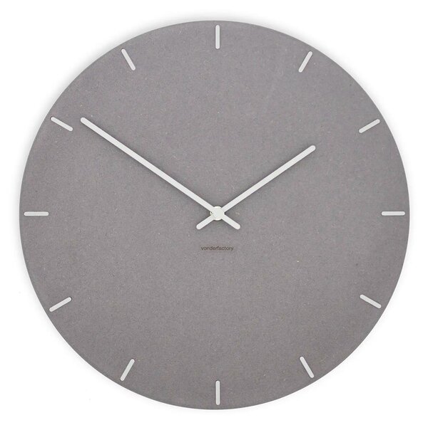 Stenska ura Luxhora Pura Circ Light Grey 11 barv kazalcev