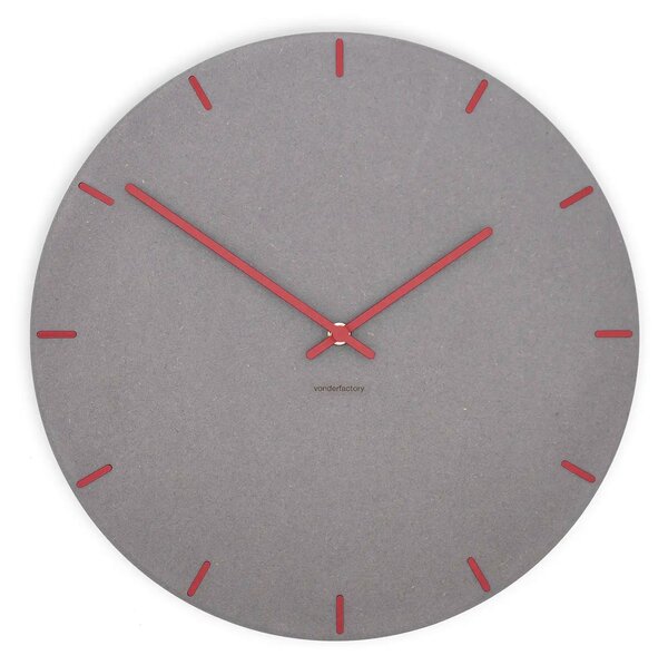 Stenska ura Luxhora Pura Circ Light Grey 11 barv kazalcev