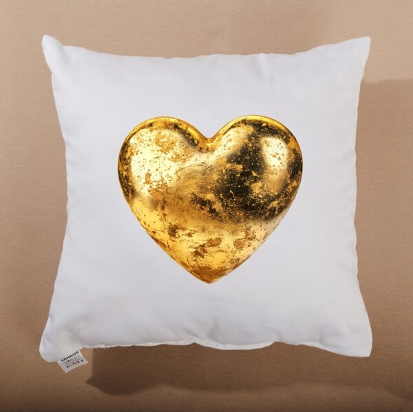 Dekorativni vzglavnik Golden Heart 40x40 cm EMI