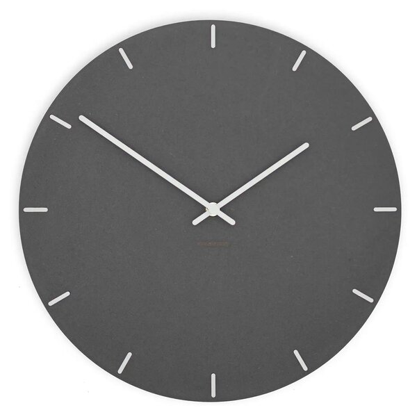 Stenska ura Luxhora Pura Circ Black 11 barv kazalcev
