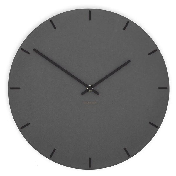 Stenska ura Luxhora Pura Circ Black 11 barv kazalcev