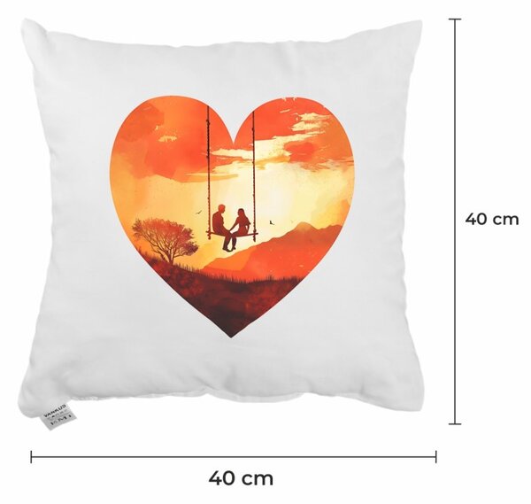Dekorativni vzglavnik Sunset Love 40x40 cm EMI