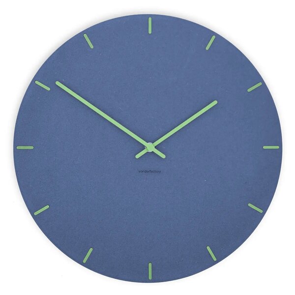 Stenska ura Luxhora Pura Circ Dark Blue 11 barv kazalcev