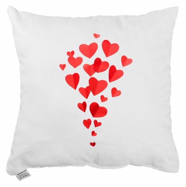 Dekorativni vzglavnik Hearts 40x40 cm EMI