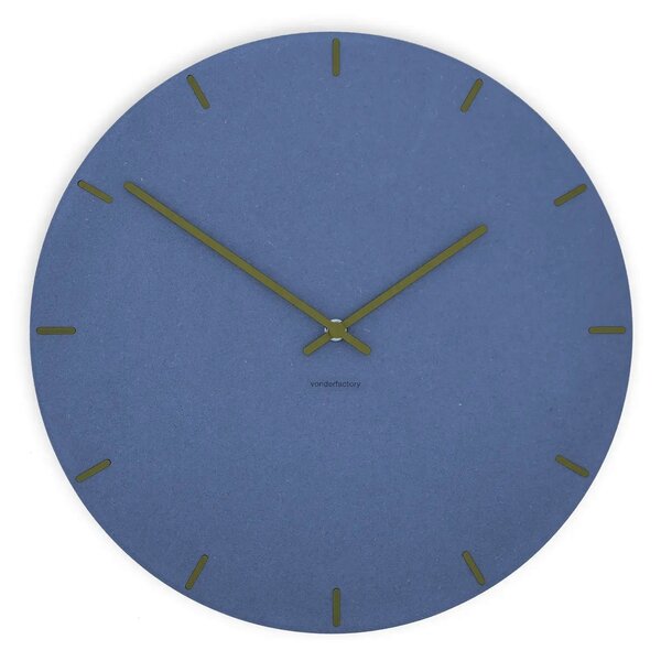 Stenska ura Luxhora Pura Circ Dark Blue 11 barv kazalcev