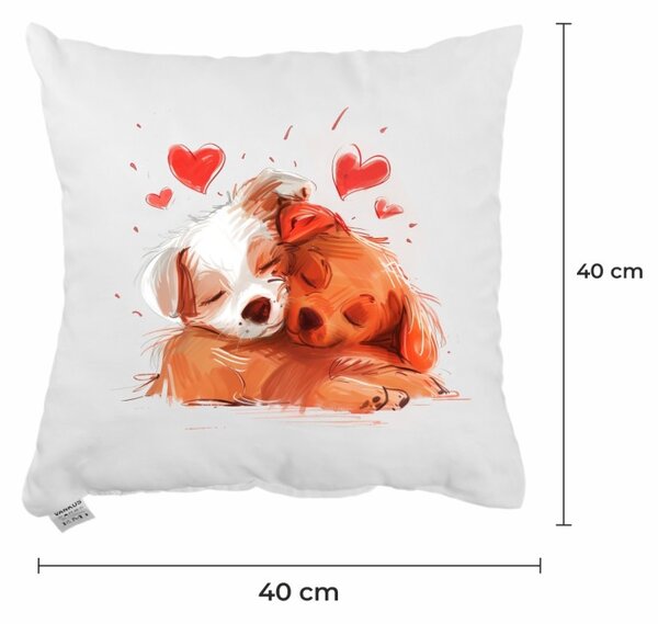 Dekorativni vzglavnik Puppy Love 40x40 cm EMI