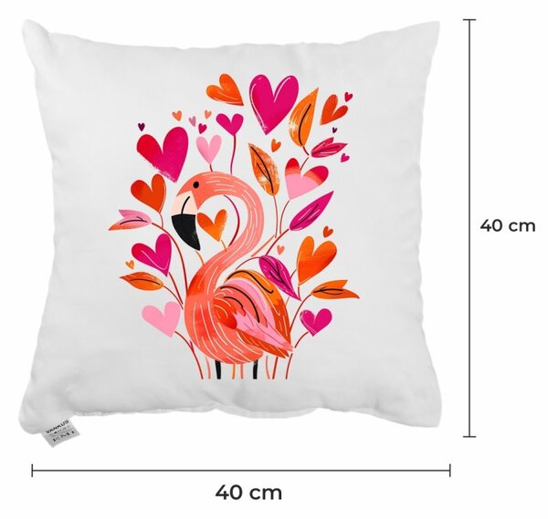 Dekorativni vzglavnik Flamingo 40x40 cm EMI