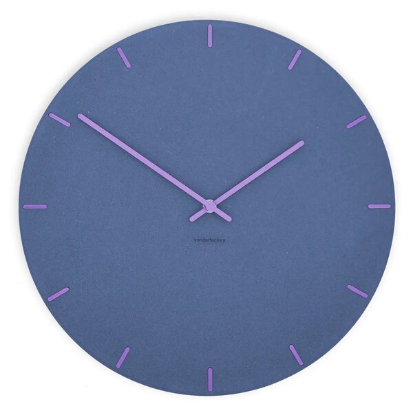 Stenska ura Luxhora Pura Circ Dark Blue 11 barv kazalcev