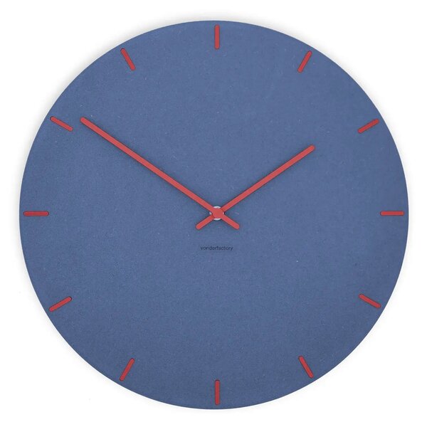 Stenska ura Luxhora Pura Circ Dark Blue 11 barv kazalcev