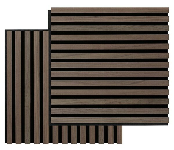 FibroTech Akustični panel SQUARE (Oreh, 520 x 520 x 22 mm)