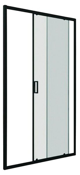 Sanotechnik Drsna vrata za tuš Elite (100 x 195 cm, Črna, 6 mm)