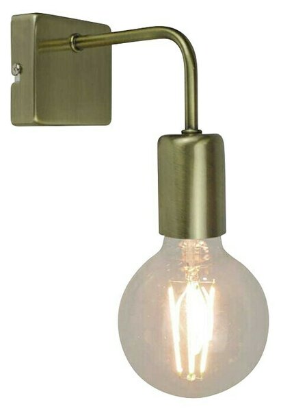Ferotehna Stenska svetilka Oxford (60 W, Do x Š x V: 160 x 80 x 150 mm, Medenina, E27)